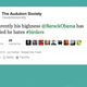 Illustration for article titled 19 Tweets From The Audubon Society/Barack Obama Twitter Feud